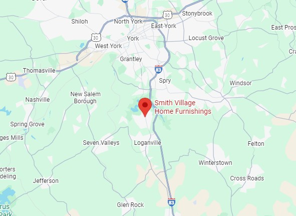 Map and driving directions to Smith Village Home Furnishings in Jacobus, PA