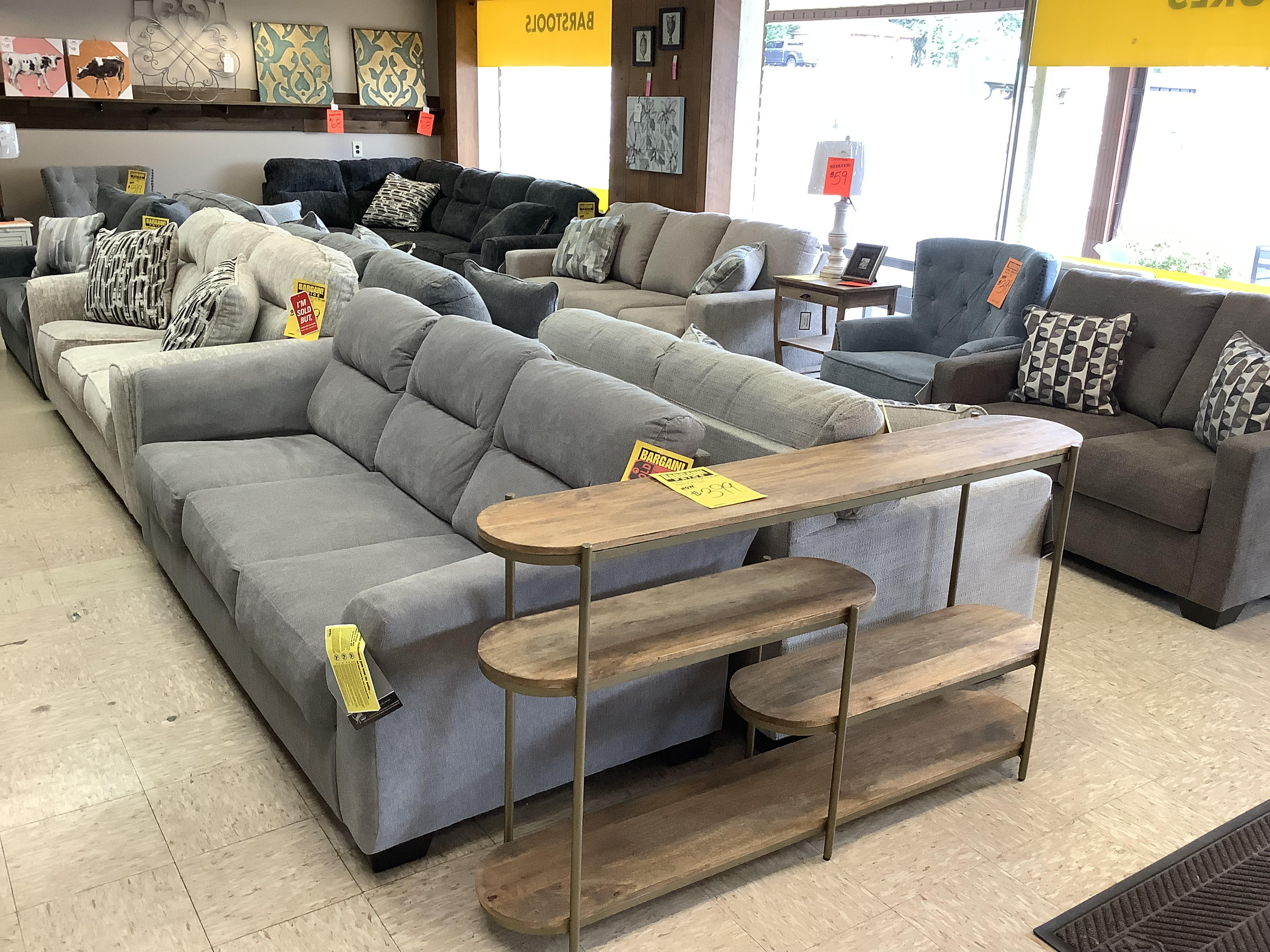 Outlet furniture - Complete living room set